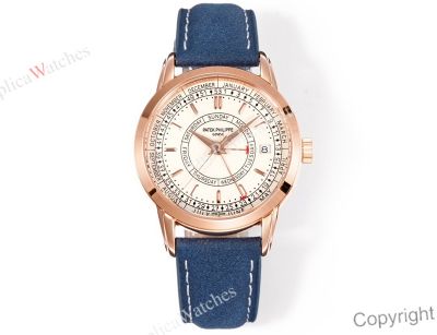 TWF Patek Philippe Complications 40mm Caliber 26-330 SCJSE Movement RG Case White Face Watch